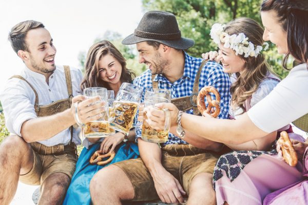 Biergarten in Rosenheim